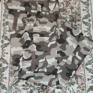 Camo cargo pants